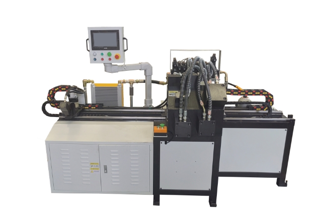 白色角鐵沖切機